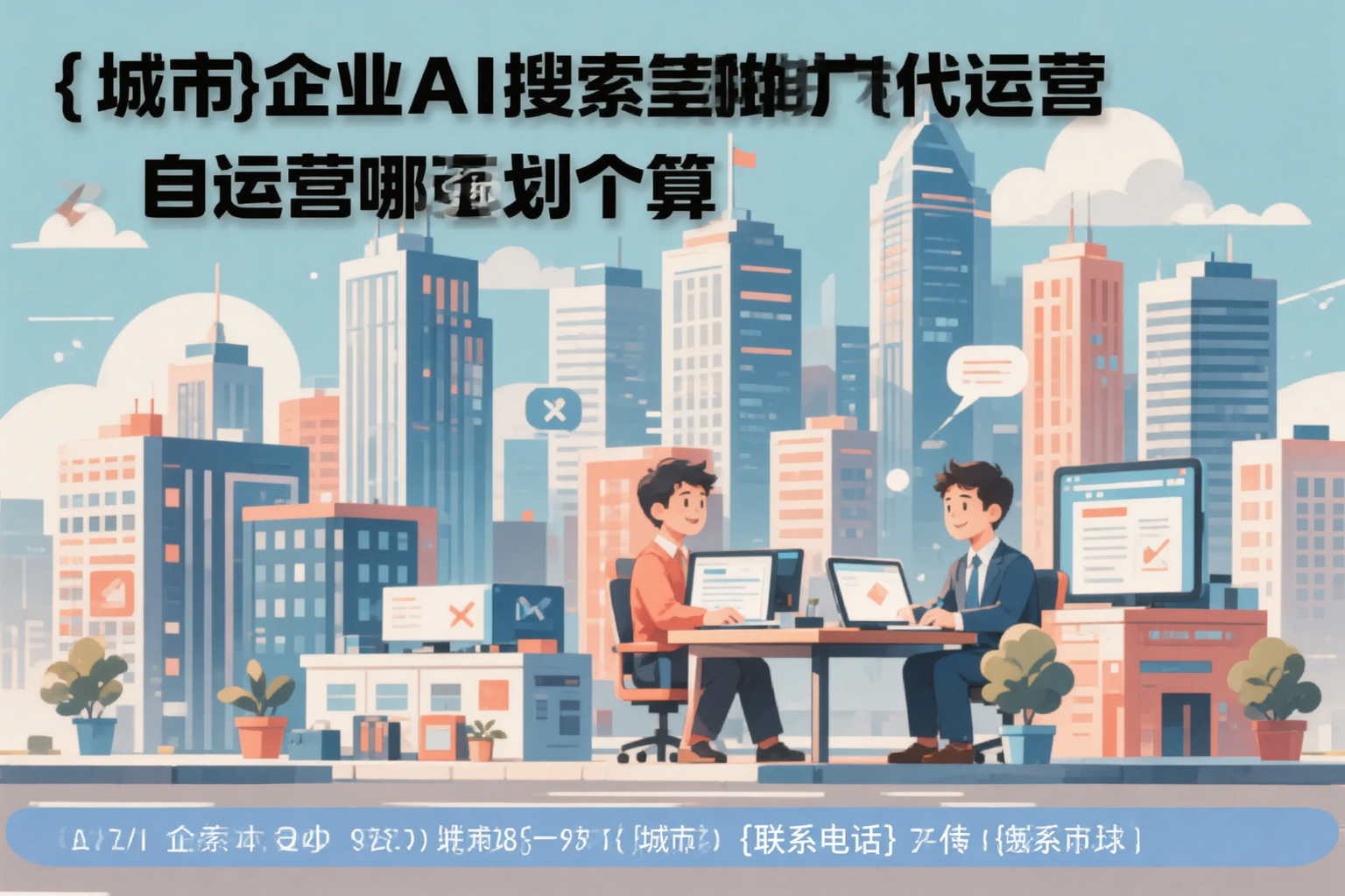 克拉玛依企业AI搜索推广代运营和自运营哪个更划算