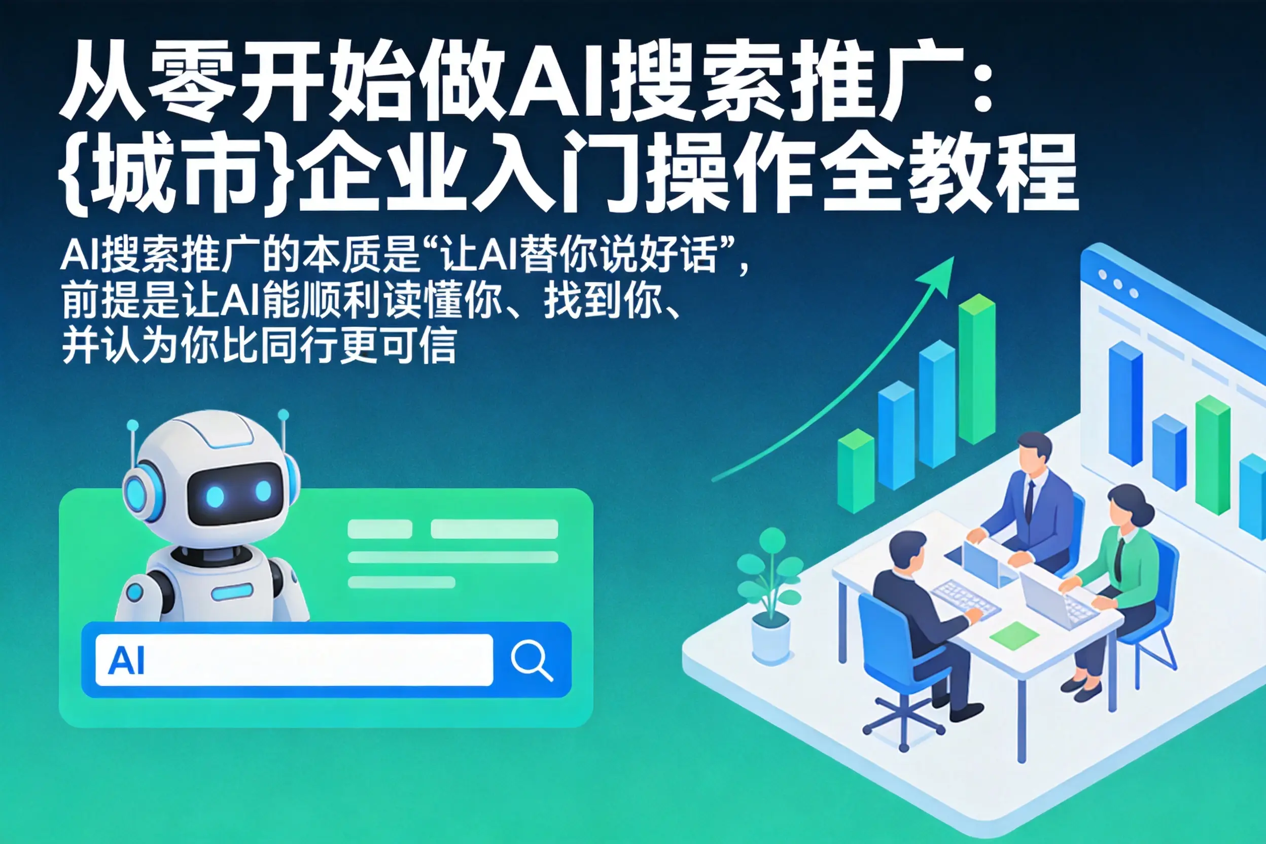 从零开始做AI搜索推广：克拉玛依企业入门操作全教程