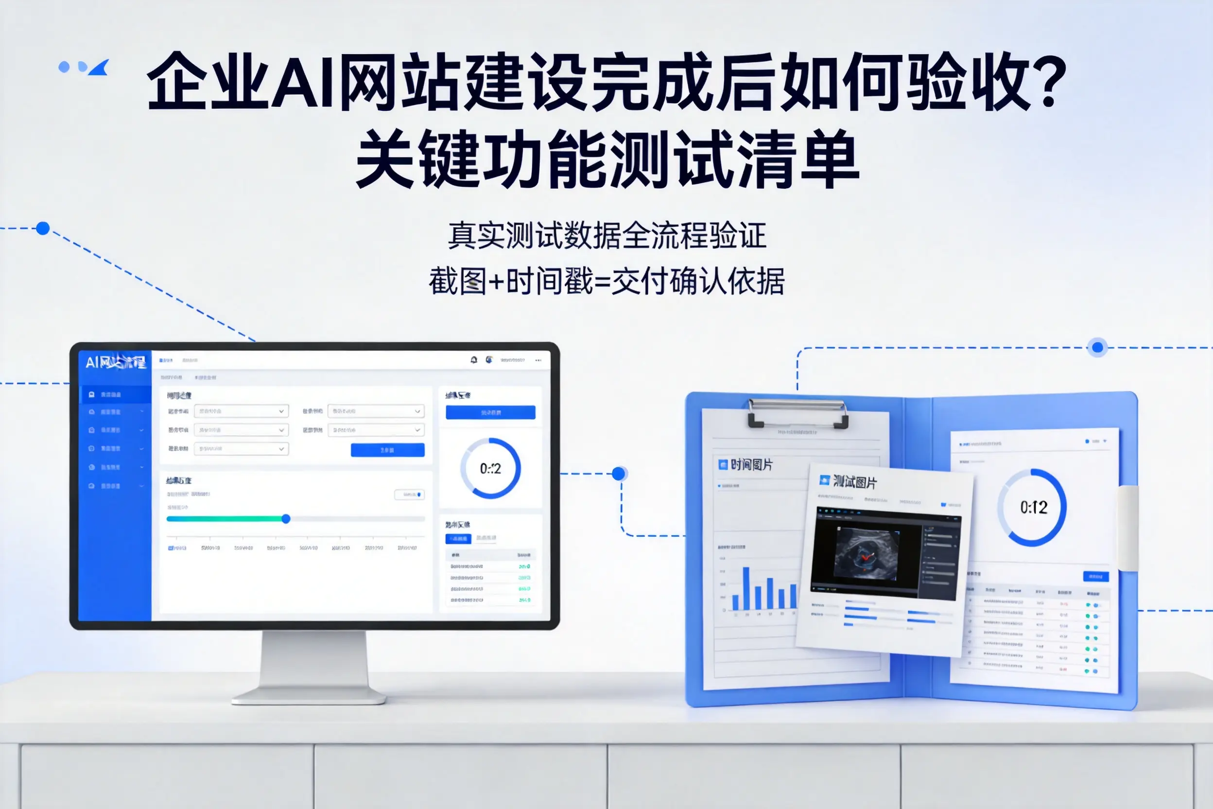 克拉玛依企业AI网站建设完成后如何验收？关键功能测试清单