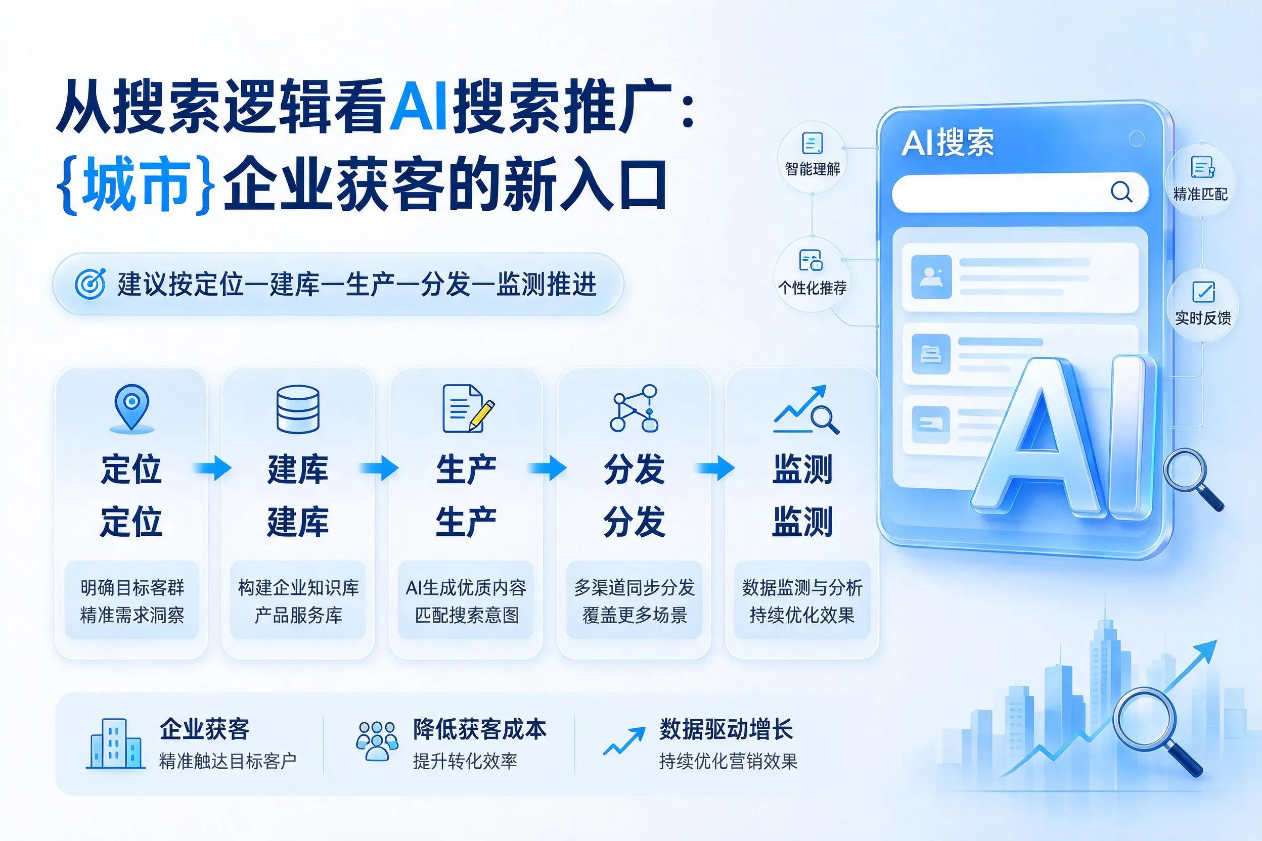 从搜索逻辑看AI搜索推广:克拉玛依企业获客的新入口
